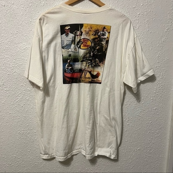 Vintage Bass Pro Shop Hanes Heavyweight Graphic Tee XL - Picture 7 of 8